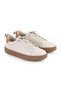 L077.2684 Genuine Leather Lightweight Poly Sole Lace-Up Women's Casual Sneaker Shoes 26Y - 3