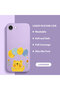 iPhone 16E Compatible Balloon Bear Patterned , High Quality Silicone Phone Case