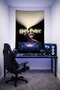 Harry Potter Wall Tapestry– High-Quality Fabric, Gamer Room Decor Tapestry Wall Rug Si - 2