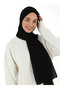 حجاب أسود سادة