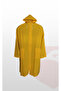 Junior Jno102 Yellow Long Hooded Waterproof Raincoat with Pockets - 2