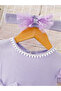 Girls Embellished Ruffled Sleeve Mini Dress - 3