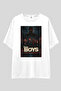 The Boys Oversized t Shirt |   Unisex 100% Cotton Black & White Printed Special Design Series Themed Tee