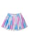 Lyrax Embossed Shorts Skirted Girls' Swimsuit - 5