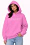 -Women's Lines with Stones Printed Arsbd Sweatshirt 3 Threads Compact Fabric (Inside P Cotton U)Over