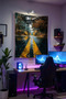 Aesthetic Road Scenery Wall Covering– High-Quality Fabric, Gamer Room Decor Tapestry Wall Rug Si