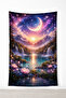 Aesthetic Landscape Wall Covering– Quality Fabric, Gamer Room Decor Tapestry Wall Rug Pc - 3