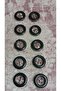 Polyester Button 22 Size 14 mm 10 Pieces
