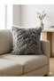 Plush Cushion Cover Furry Reversible Plush Pillow Lolita Plush Cushion Square