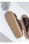 1079 Y-M 200 Double Buckle Genuine Leather Leather Mu Soft Sole Women's - 6
