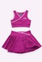 Lyrax Embroidered Shorts and Skirt Girls' Sports Set