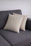 Kadi̇ve D Textured S Suede Island Pouf Y Pillowcase Economic Elegant for the Living Room Ka Velvet a Pillow Ci̇k Gri̇ - 2