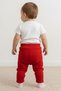 100% Organic Cotton Baby Girl Pants with Socks and Booties, Single Bottom Patterned Baby Pants - 5