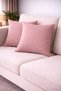 Velvet D Textured S Suede Island Pouf Y Pillowcase Economic Elegant for the Living Room Ka Velvet a Pillow Embe - 3