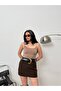 Women's Wide Belted Mini Skirt