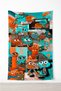 Gumball Cartoon Wall Tapestry– High-Quality Fabric, Gamer Room Decor Tapestry Wall Rug - 3
