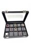 15Pcs Faux Leather Coated Watch Storage Boxes Bag Pieces - 2