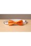 23 April Children's Orange Satin Bow Tie with Adjustable Elastic for Birthdays and Special Occasions 0-14 Years - 3