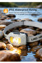 Mini LED Headlamp with Smart Motion Sensor, Rechargeable 1200mAh COB Headlight with Red Light - 4