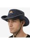Outdoor Fisherman Hat Wide Brim Mountain Embroidery Camping Hiking Fishing Hat Black - 2