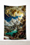 Aesthetic Landscape Wall Covering– Quality Fabric, Gamer Room Decor Tapestry Wall Rug Pc - 3