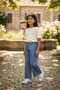 Elastic Waist, Wide-Leg Jeans. Wide Leg Jeans, Wide-Leg Pants