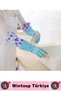 # Cleaning Gloves Non-Slip Waterproof Elbow Support Garden Care Dishwashing Cleaning Long Gloves 2 Pairs - 3