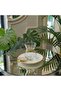 Daisy Detailed - Luxury Porcelain Plate Gift Tea Set - 2