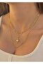 North Star Cat's Eye Gold Combination Necklace