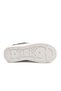 Black and White Lace-Up Unisex Sports Shoes - 5
