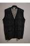 Super Quality, Large Size, 30% Off, Wool Pieces, V-Neck, Buttoned, Modern Mother Vest - 7