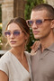 Triple Set Re2303 Rose-Black-Black-Black Orange Sunglasses - 2