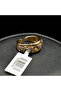 Gold Crystal Ring - Ornate Stone-Embellished Statement Ring | Adjustable - 5