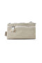 Krinkıl/Klinkır Waterproof 4 Zipper Pockets Shoulder Strap Phone Carrying Bag Clutch Bag Wallet Cream 1115F - 3