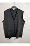 Super Quality, Large Size, 30% Off, Wool Pieces, V-Neck, Buttoned, Modern Mother Vest - 6
