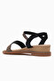 Women's Wedge Heel Pack Daily Sandals 26Y 25Y346-3 Black - 3
