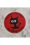 Set of 4: Funny Stressed Cat "Everything Is Fine" Coasters - Student Home and Office Table Decor - 5