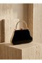 Black Color Luxury Patent Leather Gold Detailed Chain Strap Women's Evening Dress Bag Wedding Engagement Graduation - 2