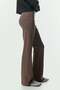 Foldover-waist cotton trousers - 2