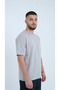 Men's Stone Color Cotton Pack T-Shirt Combed Cotton Fabric Zero Collar Full Fit - 4