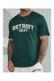 Unisex Detroit Printed Tshirt