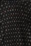 Women Allover Print Pleated A-Line Dress, Black - 4