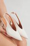 Yel Pointed Toe Strappy Heeled Stylish Shoes 6cm - 2