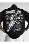 Custom Design Graffiti Printed Premium Oversized T-Shirt