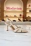 Women's 7 cm Ecru Bridal Shoes - 6