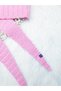 Pink Kuruvasan Scarf/Viral Croissant Scarf/1.20Cm Mini Scarf/Sophie Scarf/Trend Scarf/Gift - 3