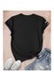 Love Writing Printed Basic T-Shirt - 2