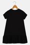 Toddlers Girl Lilo And Stitch Graphic Print Dress, Black - 2