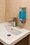 Wall Mounted Manual Liquid Soap Dispenser 15 Pcs Adhesive and Screw-On Non-Spillable Soap Dispenser 350 ml A-1 - 4