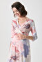 Floral Print Maternity Nightgown with Breastfeeding Details - 3